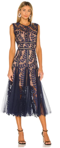 Can't Be Beat Saba Midi Dress