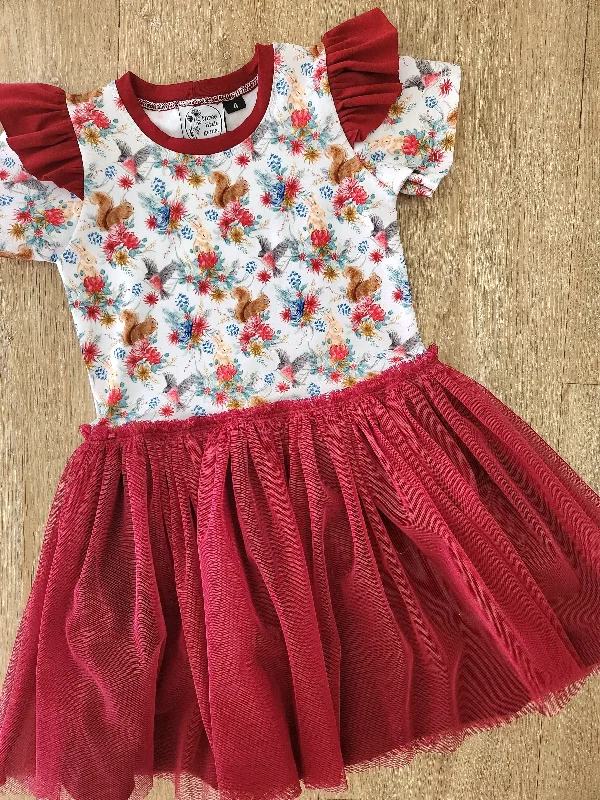 Special Price Woodland Christmas party dress- Made to Order