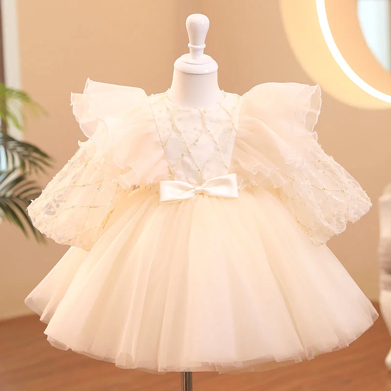 Best Deals Baby Girl Dress Toddler Ball Gowns Pageant Baptism Puff Sleeve Princess Dress Best Deals Baby Girl Dress Toddler Ball Gowns Pageant Baptism Puff Sleeve Princess Dress