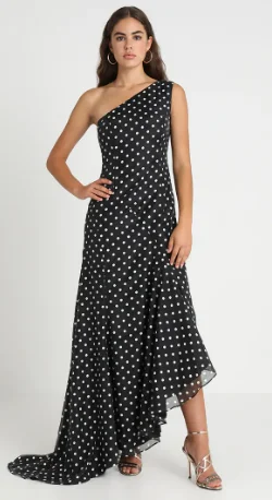 Special Price Limits Polka Dot Gown