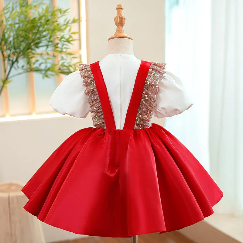 Special Savings Girl Christmas Dress Baby Girl Birthday Formal Dresses Girl Bow Sequins Pageant Princess Dresses Special Savings Girl Christmas Dress Baby Girl Birthday Formal Dresses Girl Bow Sequins Pageant Princess Dresses