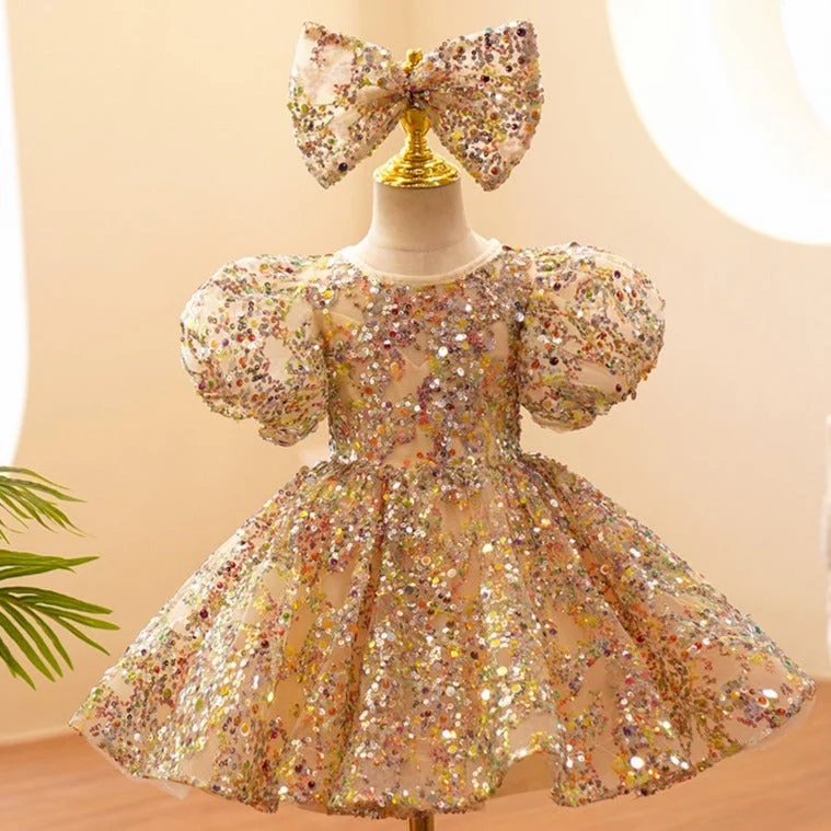 Great Deals Baby Girl Formal Princess Dress Baby Girl Sequin Mesh Puffy Birthday Party Dress Great Deals Baby Girl Formal Princess Dress Baby Girl Sequin Mesh Puffy Birthday Party Dress