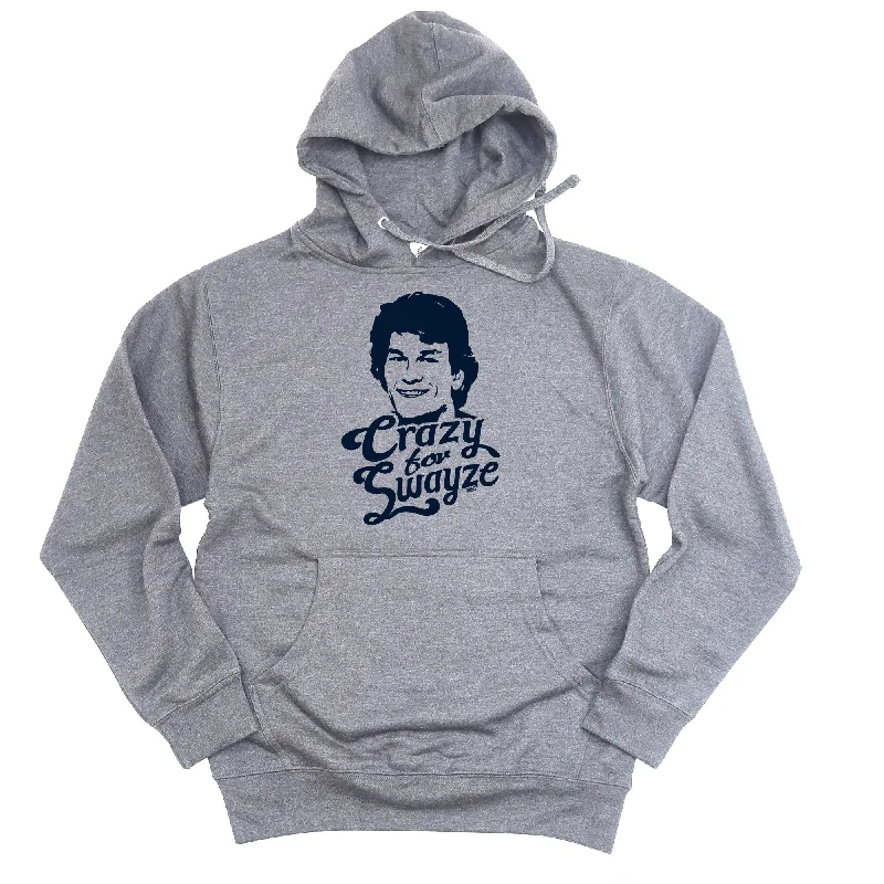 YEAR-End Sale Crazy For Swayze | Supports World Health Midweight Pullover Hoodie