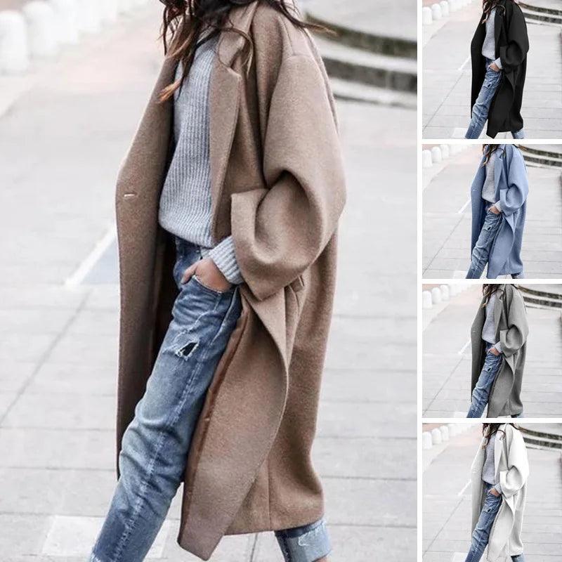 Online Specials Women's Thermal Wool Overcoat