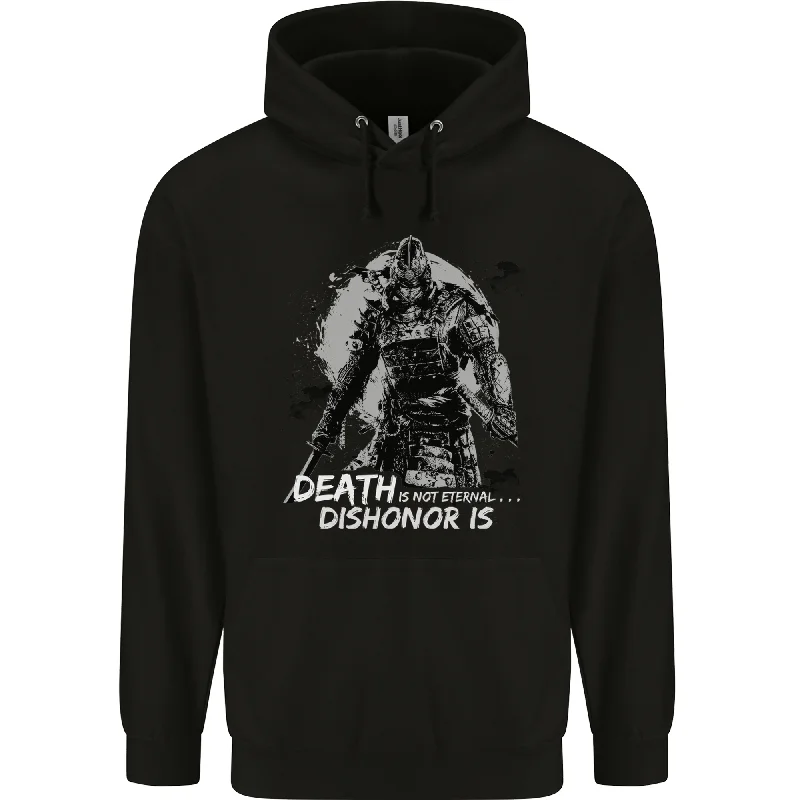 Best Deals Death Not Eternal Martial Arts MMA Samurai Mens 80% Cotton Hoodie