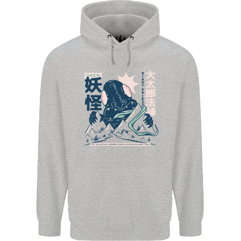 Reduced Prices Daidarabotchi Japanese Yokai Mythology Mens 80% Cotton Hoodie
