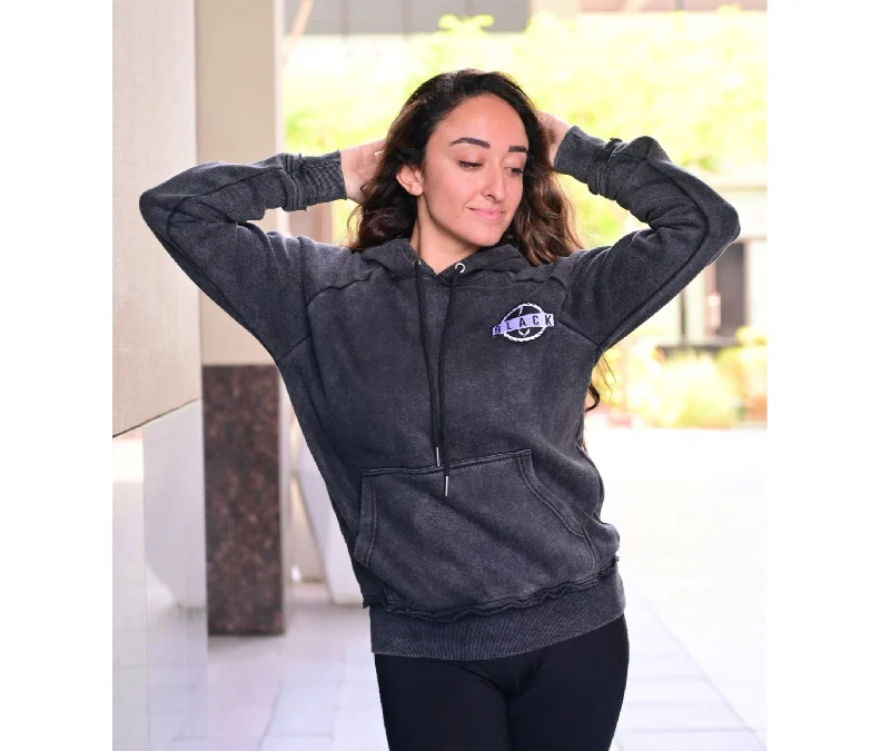 Must-Have Deals Distressed Acid-wash Hoodie