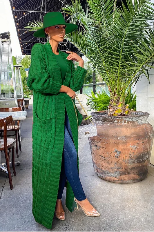Friends and Family Sale Loose knit cardigan Sweater Coat
