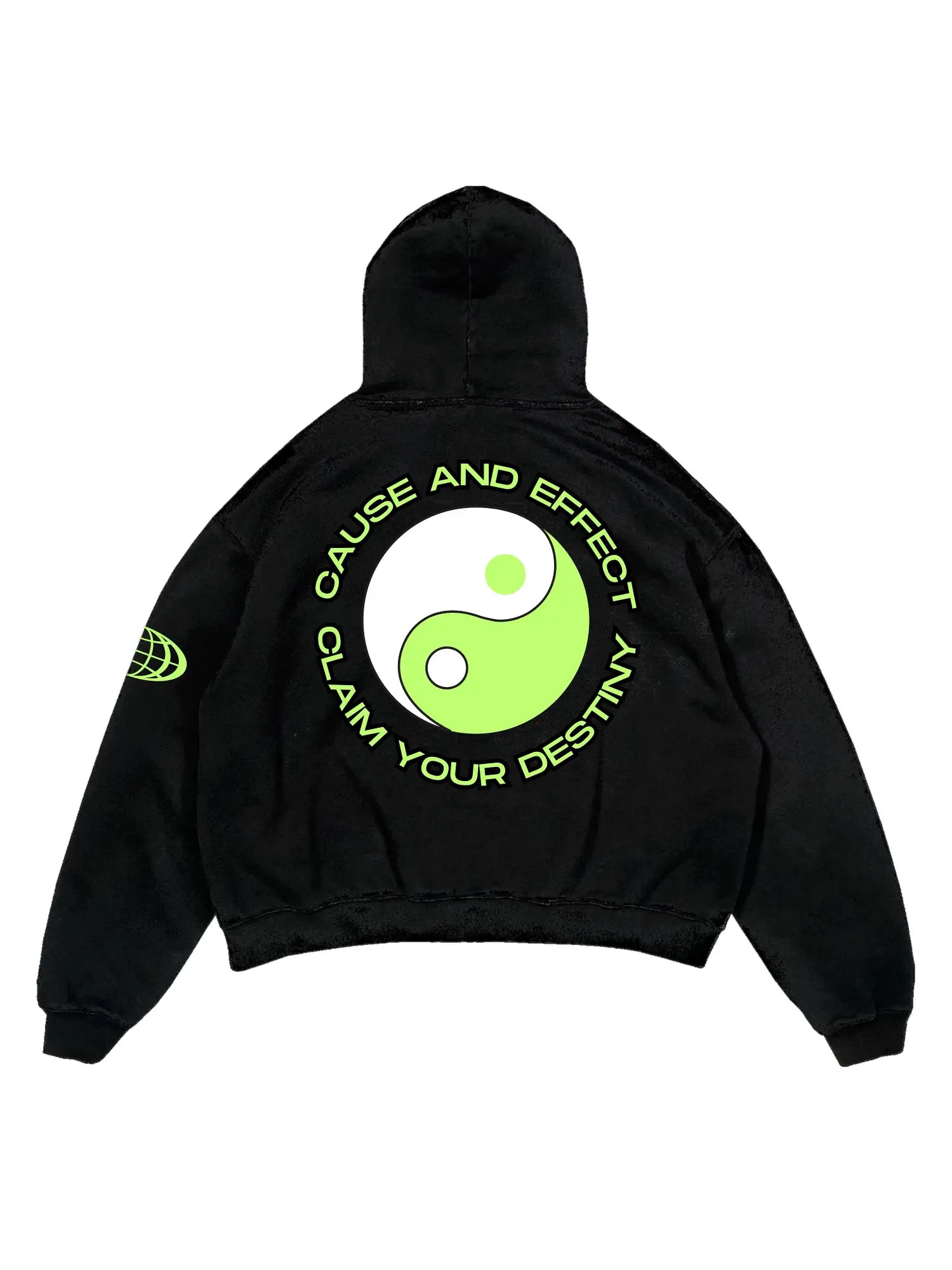 Deal of the Day Karma Streetwear Oversized Hoodie for Women