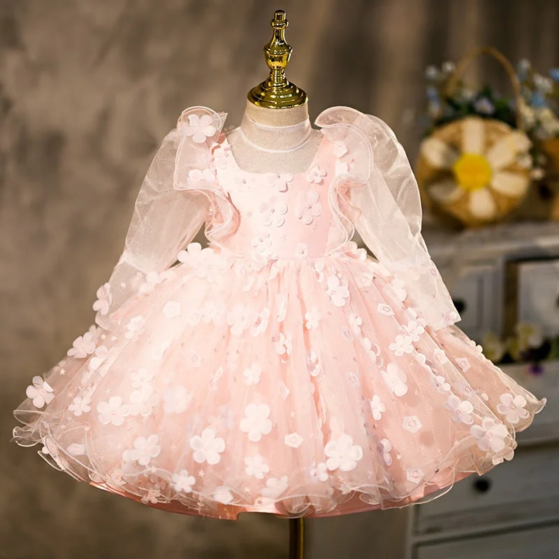 Sneak Peek Sale Girl Christmas Dress First Communion Dress Girls Long Sleeve Flower Girl Dress Baby Girl Formal Princess Dresses Sneak Peek Sale Girl Christmas Dress First Communion Dress Girls Long Sleeve Flower Girl Dress Baby Girl Formal Princess Dresses