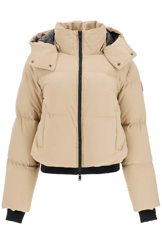 Special Price Misti Short Down Jacket  - Beige