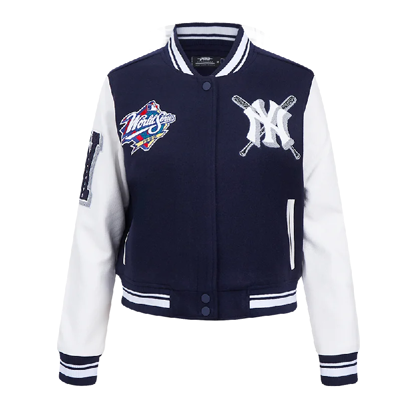 Overstock CHAMARRA UNIVERSITARIA MLB NEW YORK YANKEES MASH UP PARA MUJER
