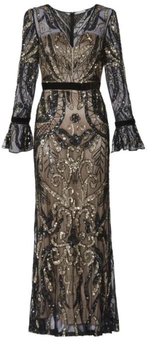 Special Discount Malissa Beaded Maxi Dress