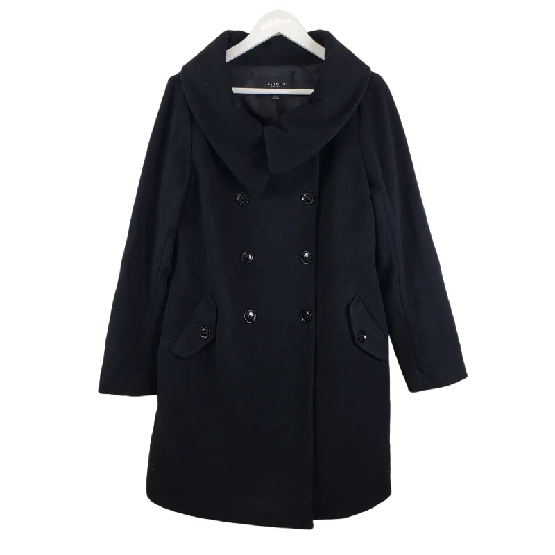 Friends and Family Sale Ann Taylor Wool Blend Peacoat Size Small *Missing Belt*