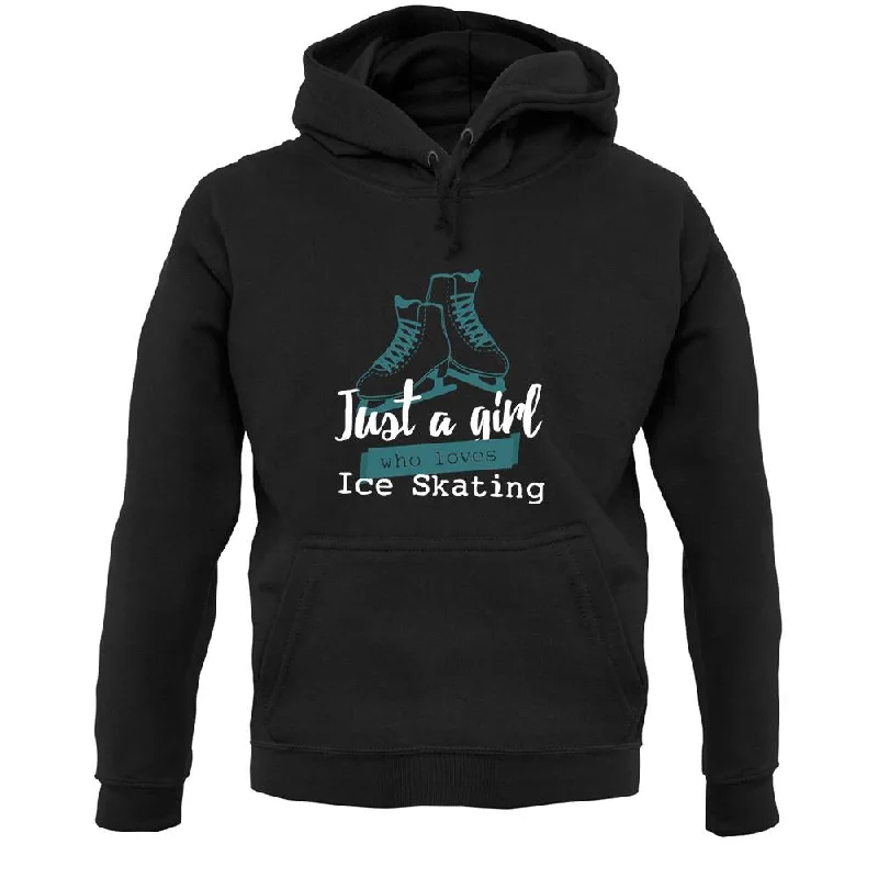 Hot Deal Just A Girl Who Loves Ice Skating Unisex Hoodie