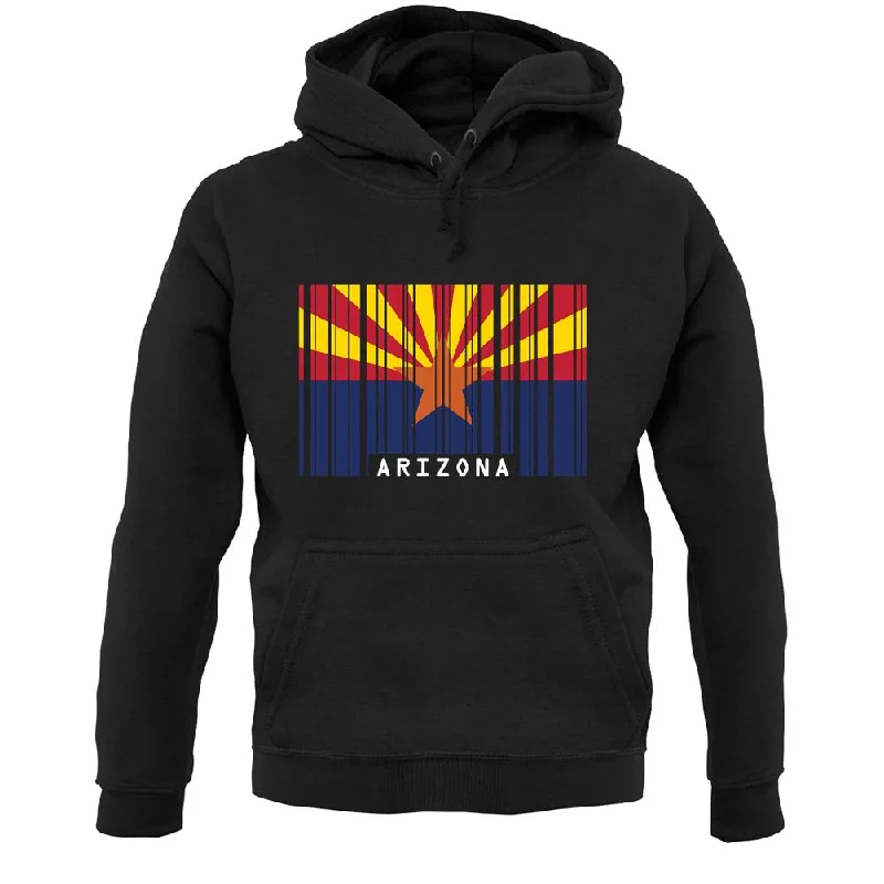 The Best Prices Arizona Barcode Style Flag Unisex Hoodie