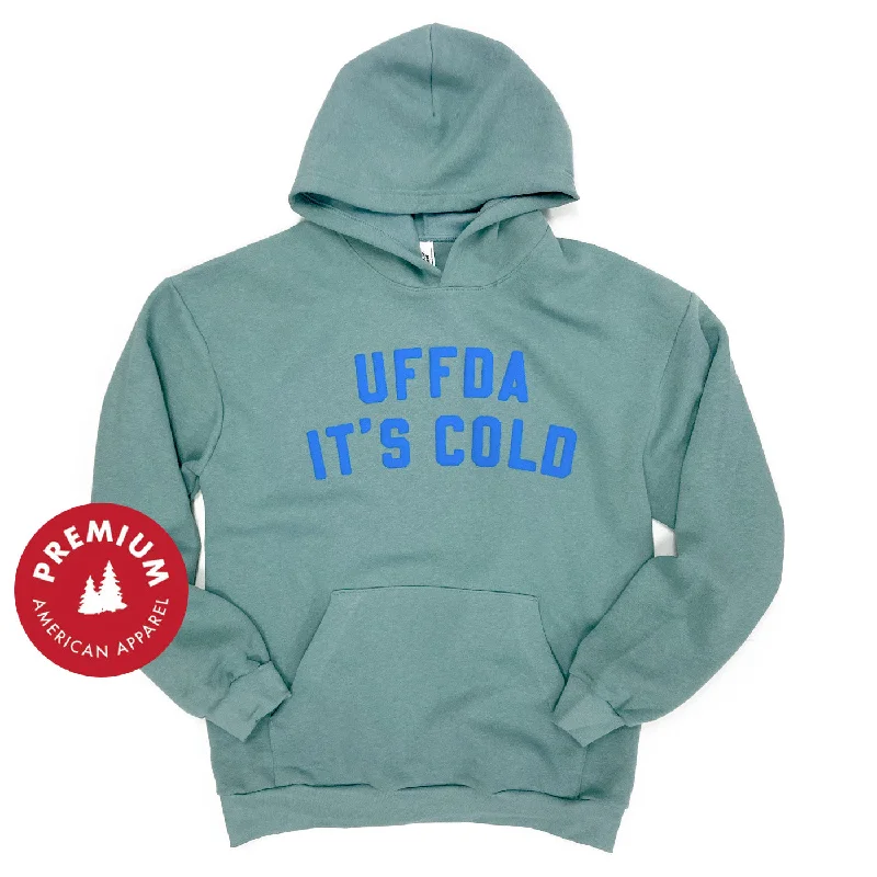 Act Fast It's Cold Puff Premium Hoodie