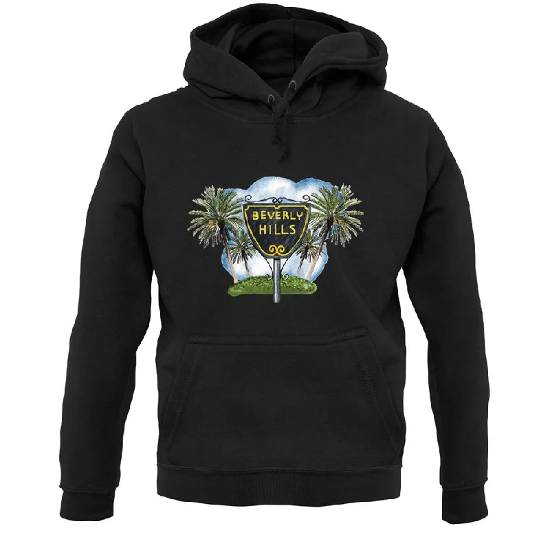 Extra Savings Beverly Hills Sign Unisex Hoodie