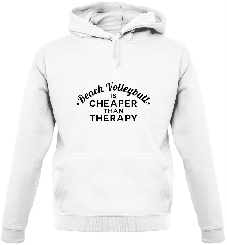 Limited Edition Beach Volleyball Is Cheaper Than Therapy Unisex Hoodie
