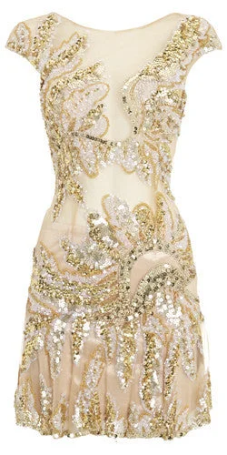 Limited Availability Nude Wow Dress