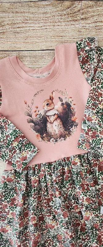 Clearance Items Molly Bunny Flutter Dress-Ready to send