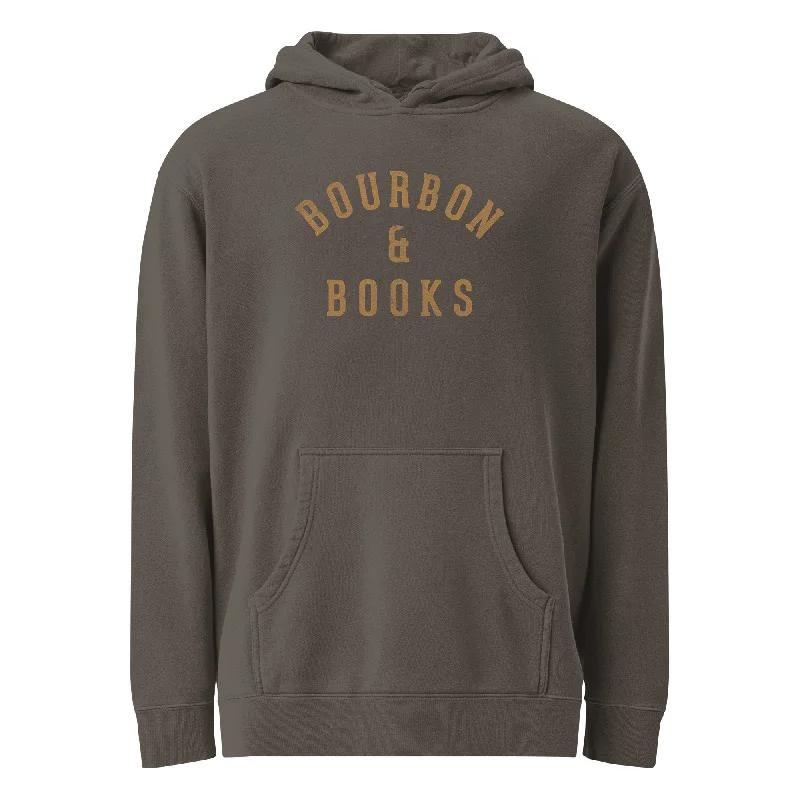 Price Meltdown Bourbon & Books Vintage Wash Pullover Hoodie