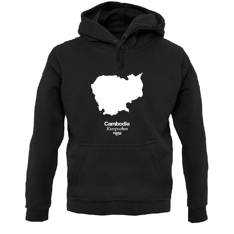 Mega Sale Cambodia Silhouette Unisex Hoodie