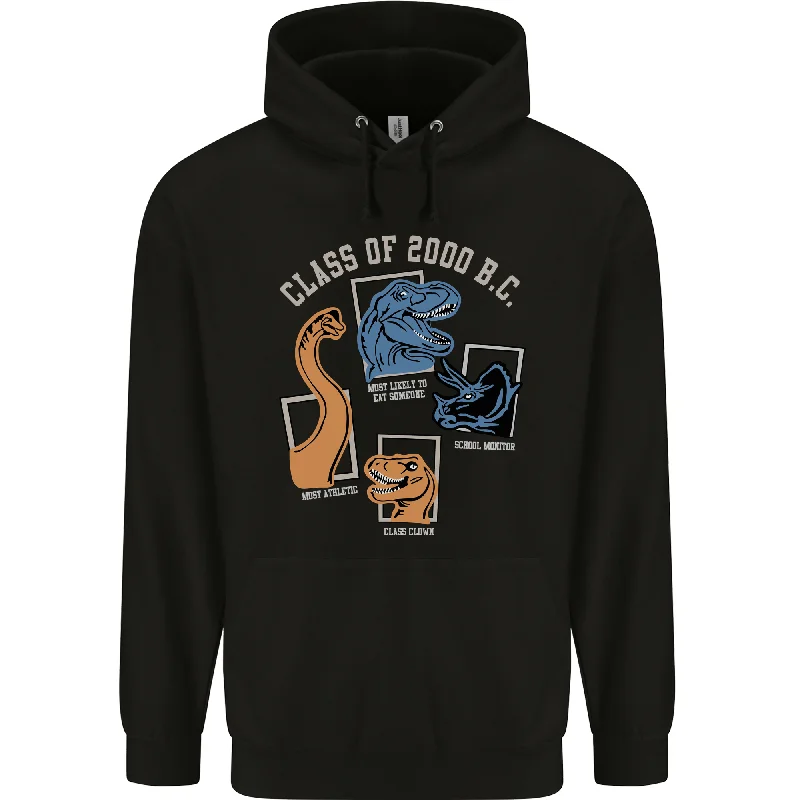 Big Discounts Dinosaur Class of 2000 BC Funny T-Rex Mens 80% Cotton Hoodie