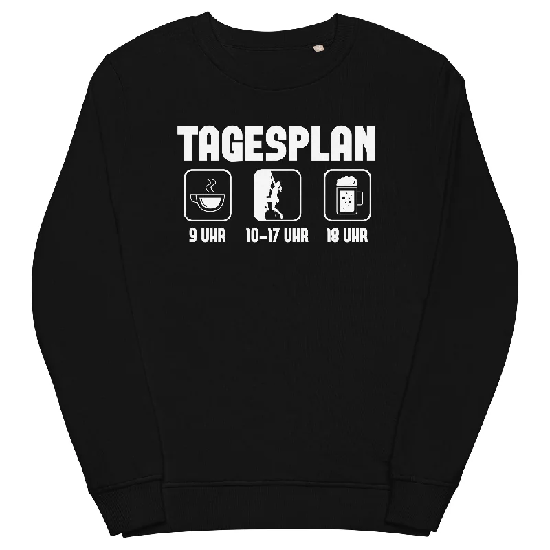 Now or Never Tagesplan 1 - Unisex Premium Organic Sweatshirt