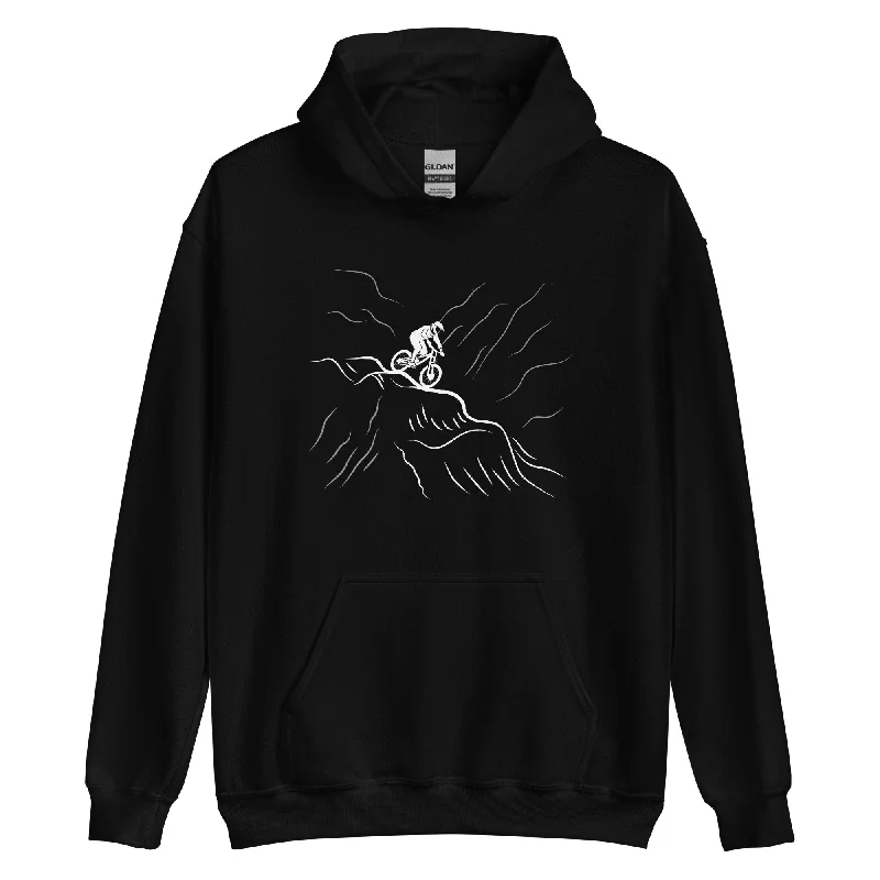Buy More, Save More Mountainbiker fährt Downhill 2 - (M) - Unisex Hoodie