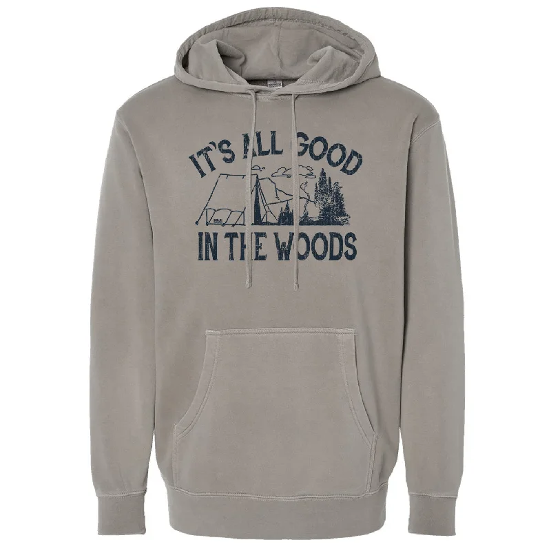 Buy More, Save More It's All Good In The Woods Vintage Wash Pullover Hoodie