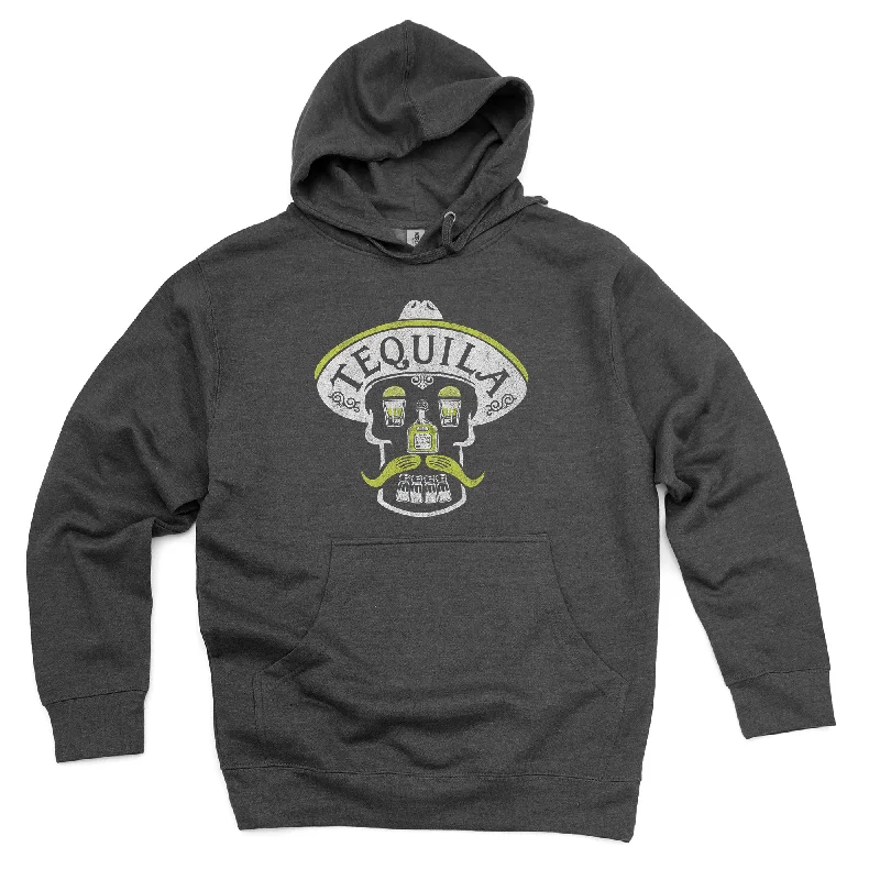Reduced Prices Tequila Skull Midweight Pullover Hoodie