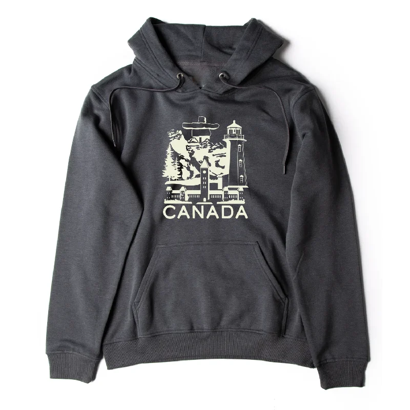 Unmissable Offer CANADIAN LANDMARKS HOODIE (UNISEX)