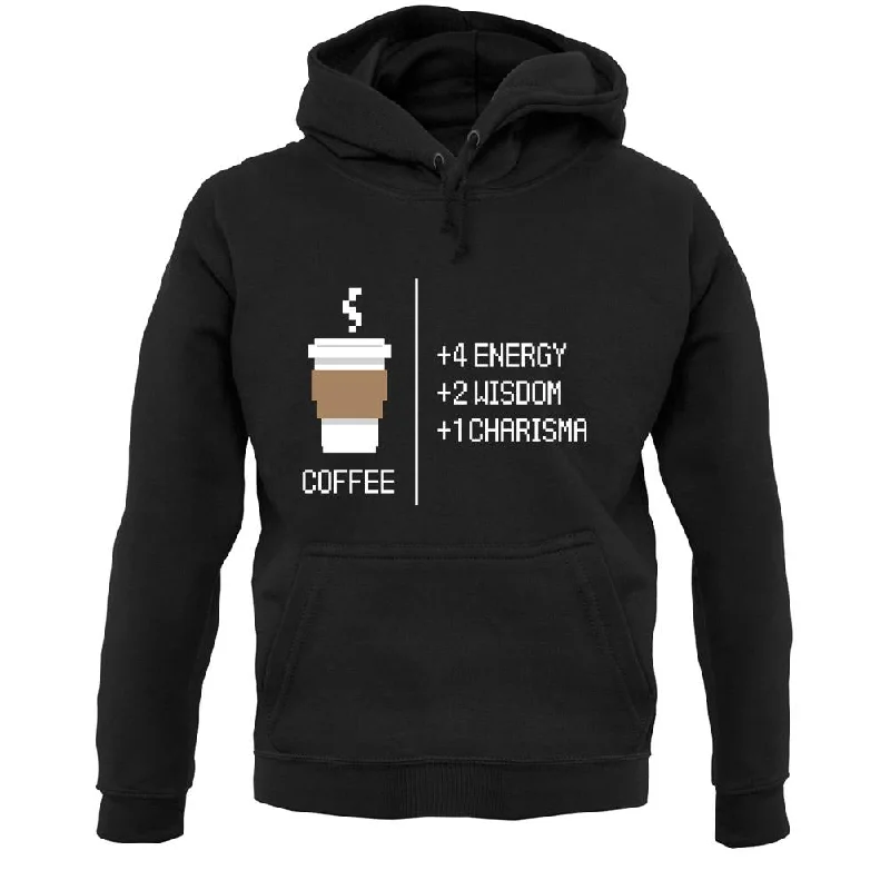 Deep Discounts 8 Bit Coffee Unisex Hoodie