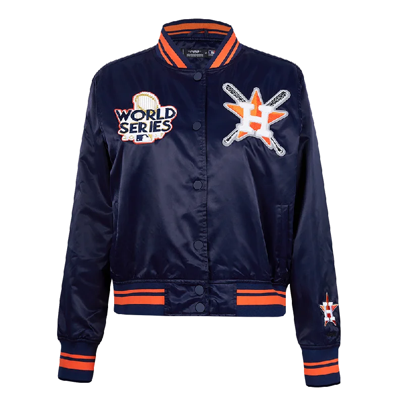 New Deals CHAMARRA DE SATÉN MLB HOUSTON ASTROS MASH UP PARA MUJER