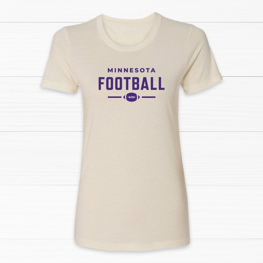 Instant Discount Minnesota Football Women's Tee