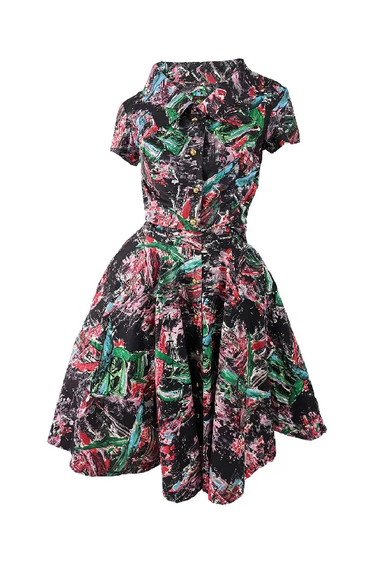 Markdowns Vintage 4 Piece Full Skirt, Crop Jacket, Hot Pants & Top Resort Set, 1950s