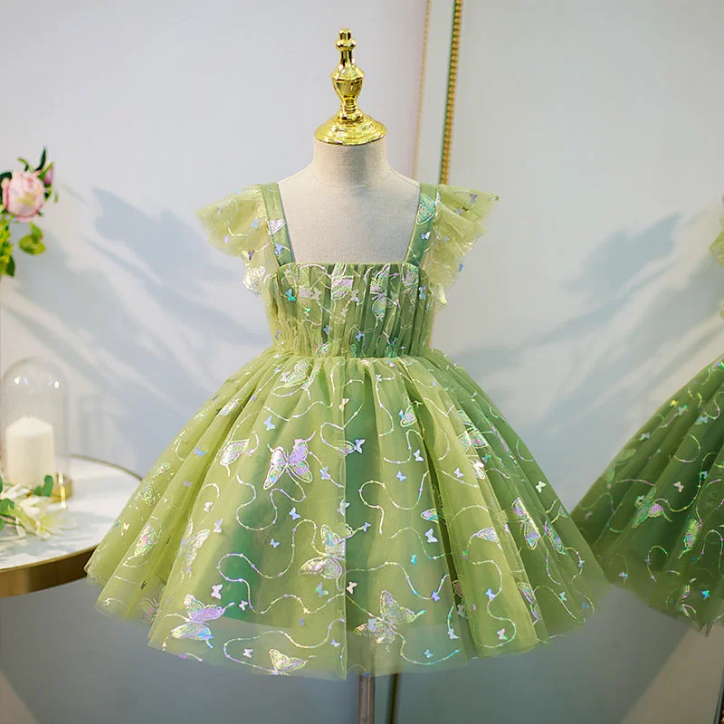 Daily Deals Baby Girl Easter Dress Princess Dress Summer Green Sleeveless Butterfly Birthday Party Dress Daily Deals Baby Girl Easter Dress Princess Dress Summer Green Sleeveless Butterfly Birthday Party Dress