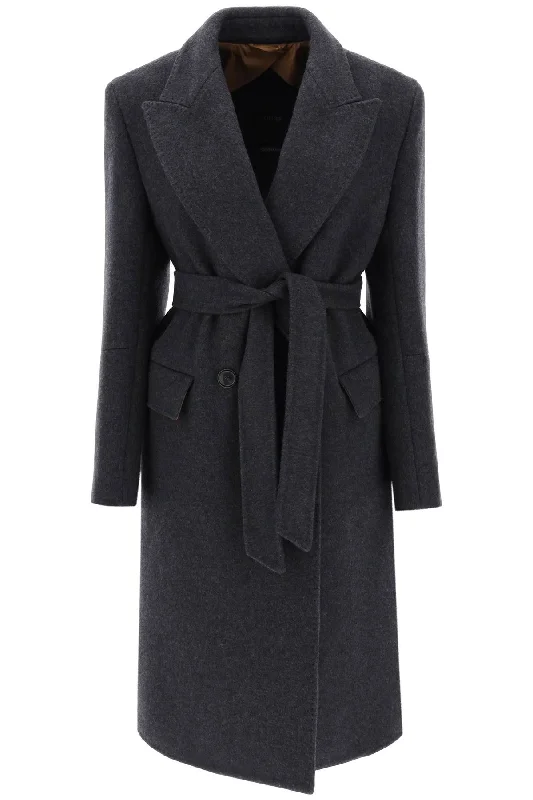 Limited Quantity Harden Cashmere Coat  - Grigio