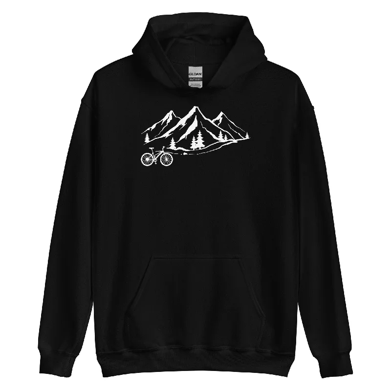 Closeout Sale Berge 1 und Fahrrad - Unisex Hoodie