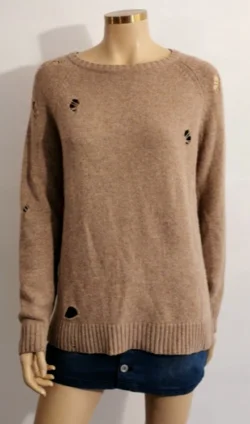Deal of the Week Beige Keyhole Jumper