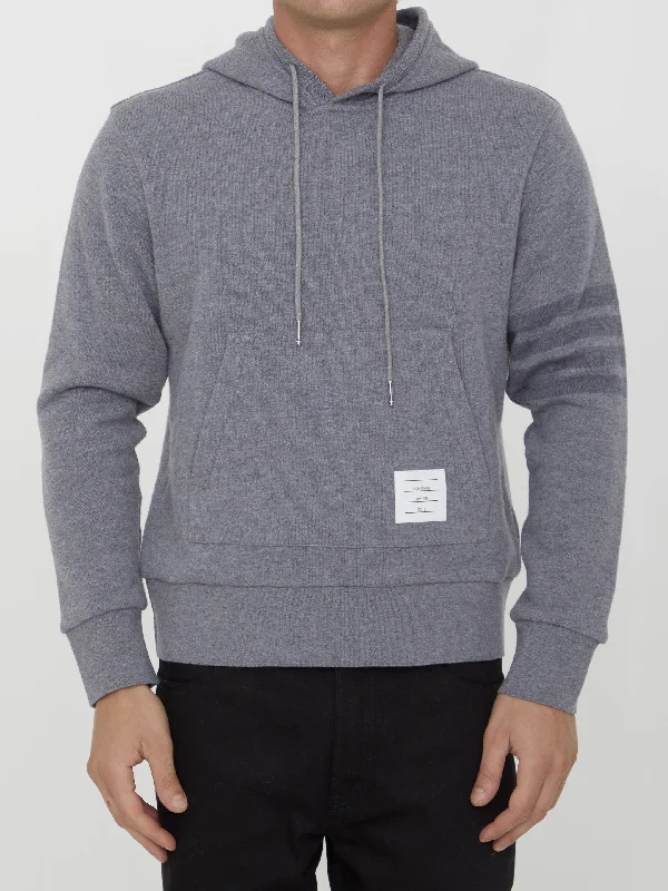 Loyalty Reward Grey Wool Hoodie