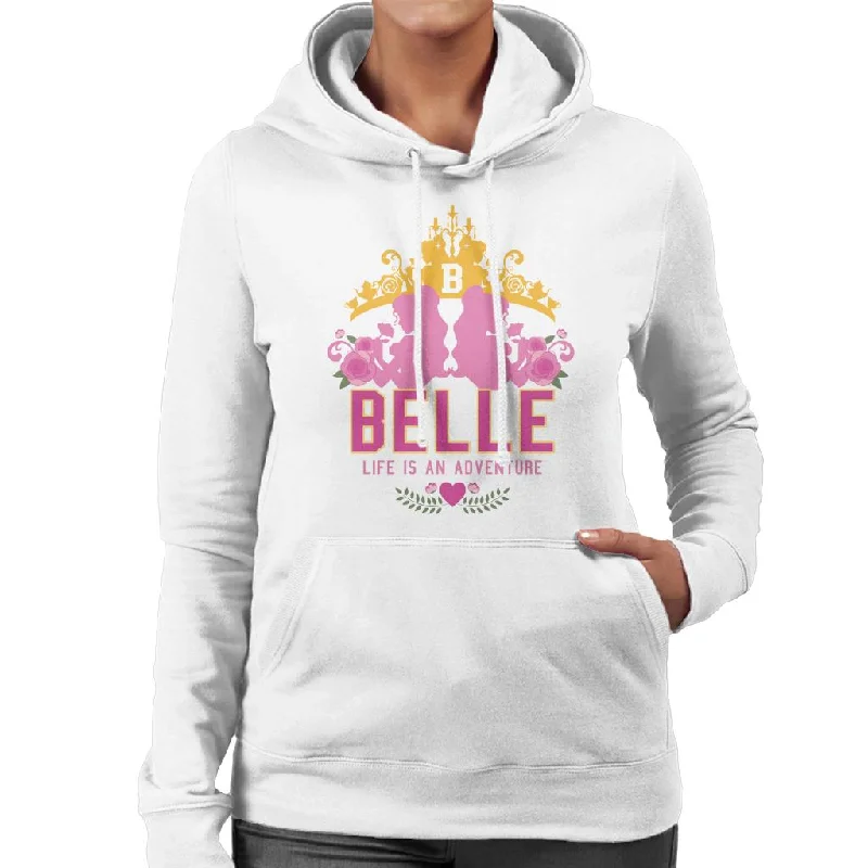 Huge Discounts Disney Beauty And The Beast Belle Adventure Women's Hooded Sweatshirt