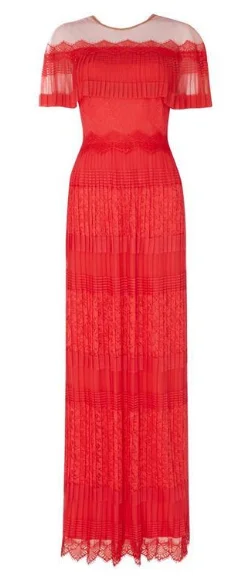 Last Chance Bardot Lace Maxi Dress