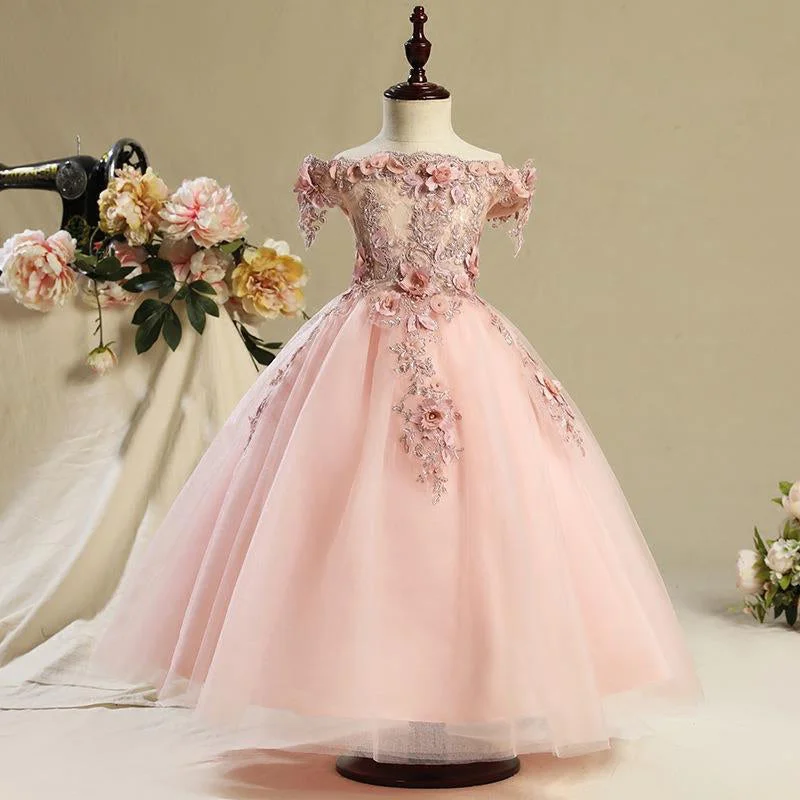 Limited Time Discount Flower Girl Dress Girl Embroidery Birthday Party Pageant Formal Dresses Limited Time Discount Flower Girl Dress Girl Embroidery Birthday Party Pageant Formal Dresses
