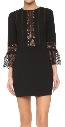 Midnight Sale Bell Sleeved Lace Dress
