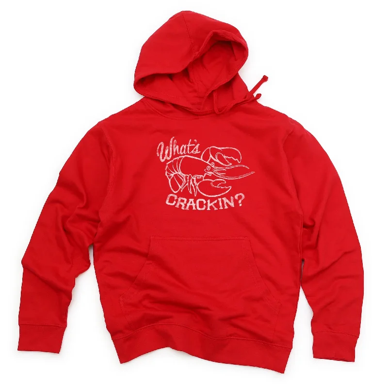 New Deals What's Crackin Midweight Pullover Hoodie