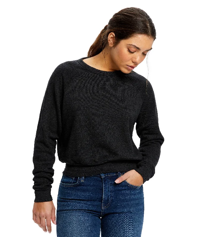 Quick Sale Women's Sponge Fleece Crop Top