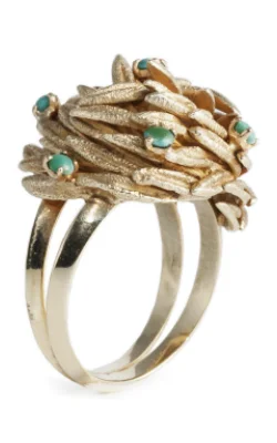 Today's Special Vintage Foliate Dress Ring