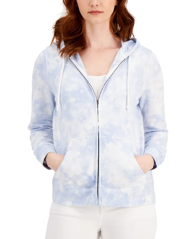 Great Bargains Style & Co Petite Tie Dyed Hoodie